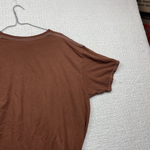 The Notorious BIG FEDORA Biggie Brown Rust Rap Hip Hop T-Shirt Men's Size Large - Picture 13 of 16